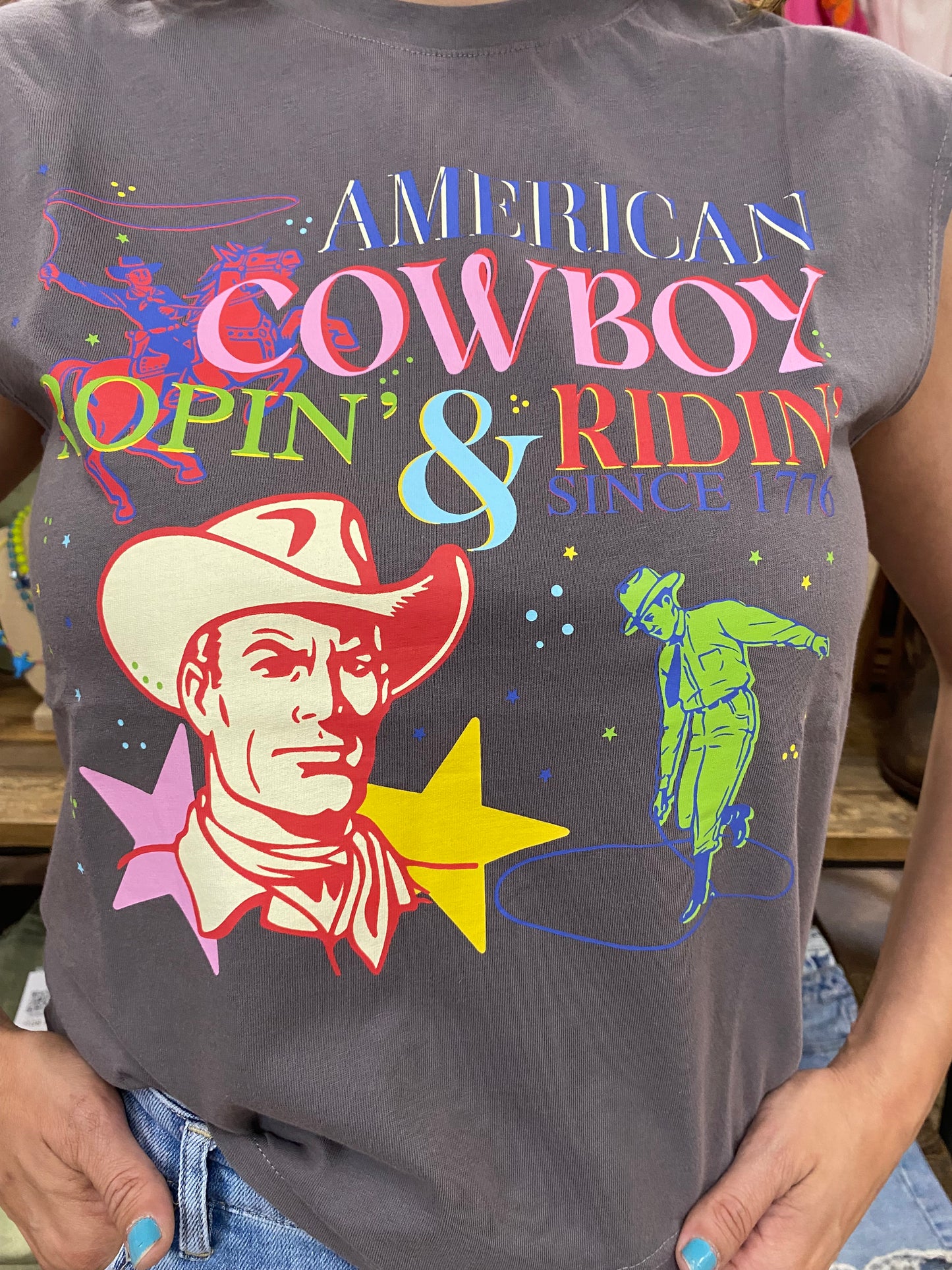HH-AMERICAN COWBOY TEE