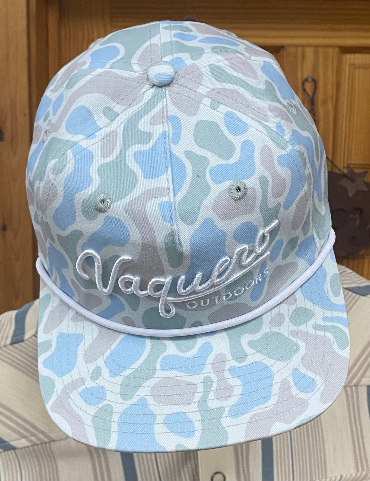 Vaquero outdoors script duck camo cap