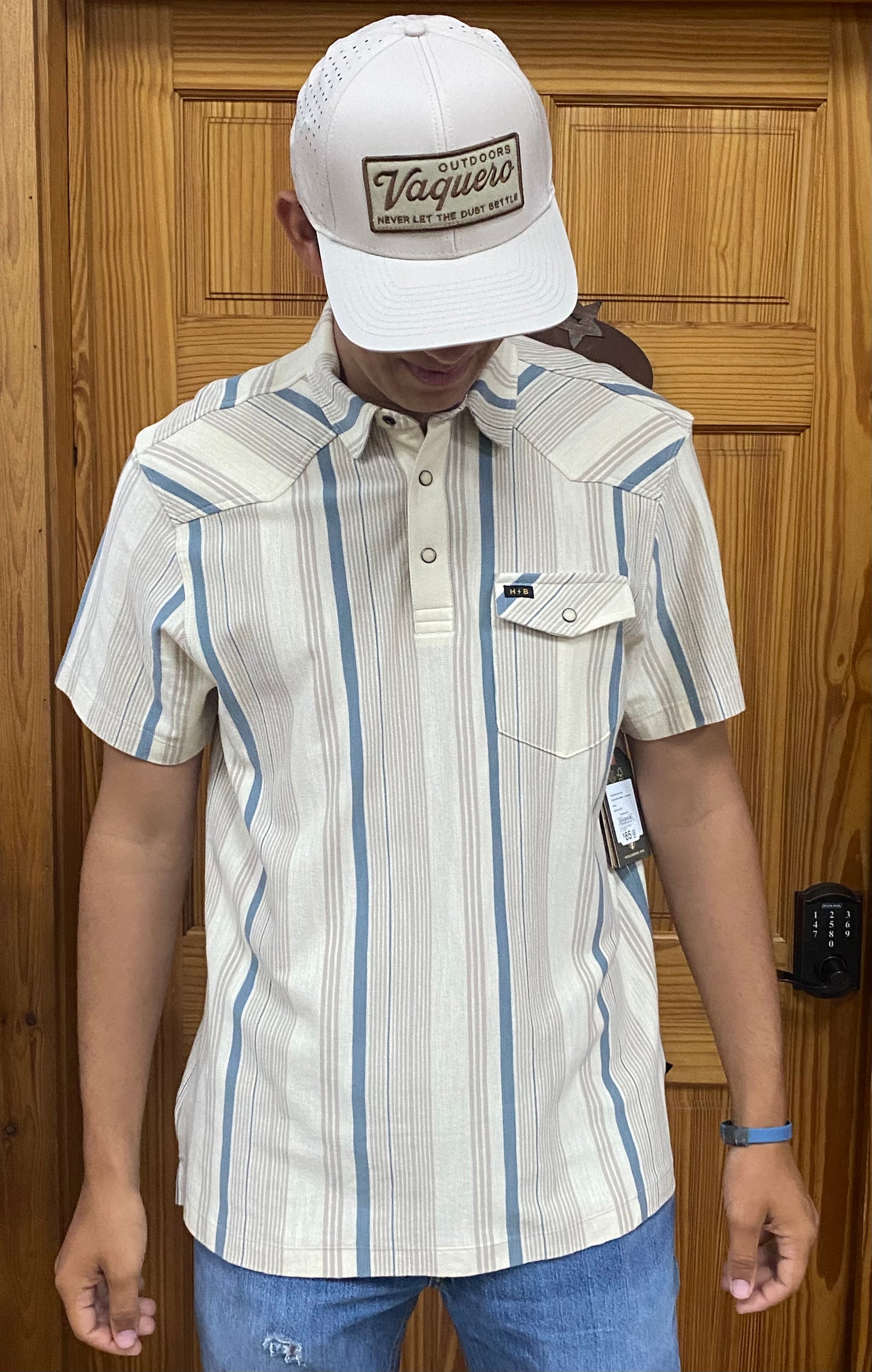 Howler Bros old bill stripe polo