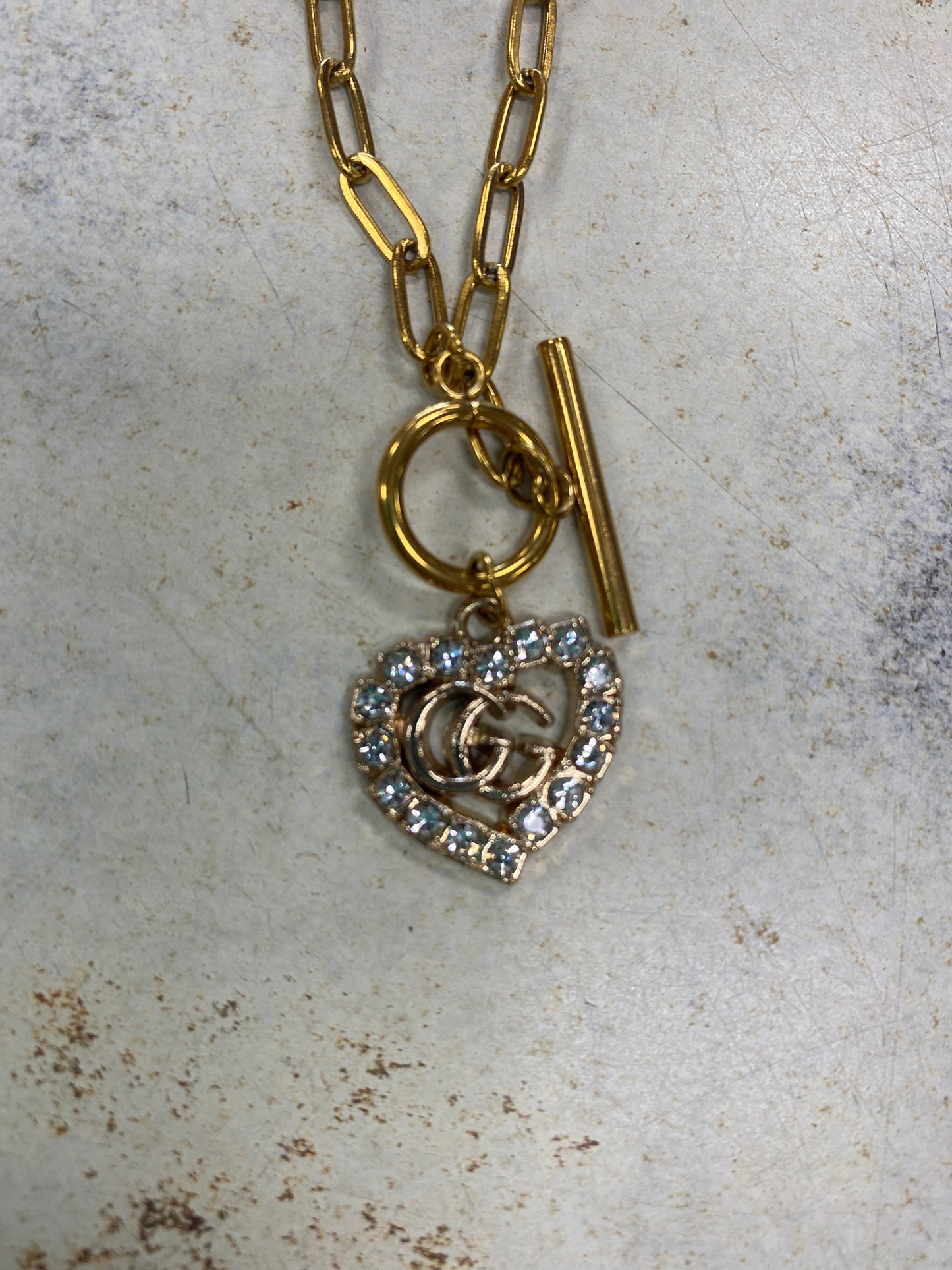 CR-VNTG REPURPOSED GUCCI HEART