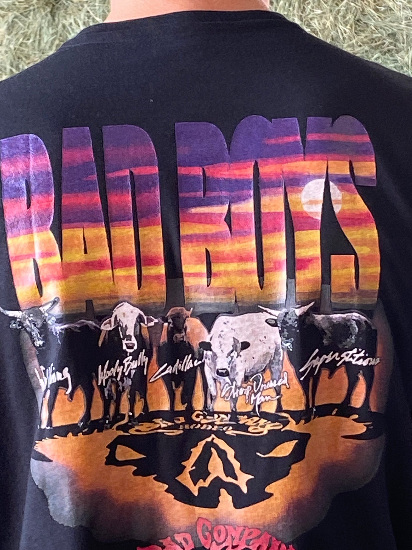 BC-black tee multi bad boys