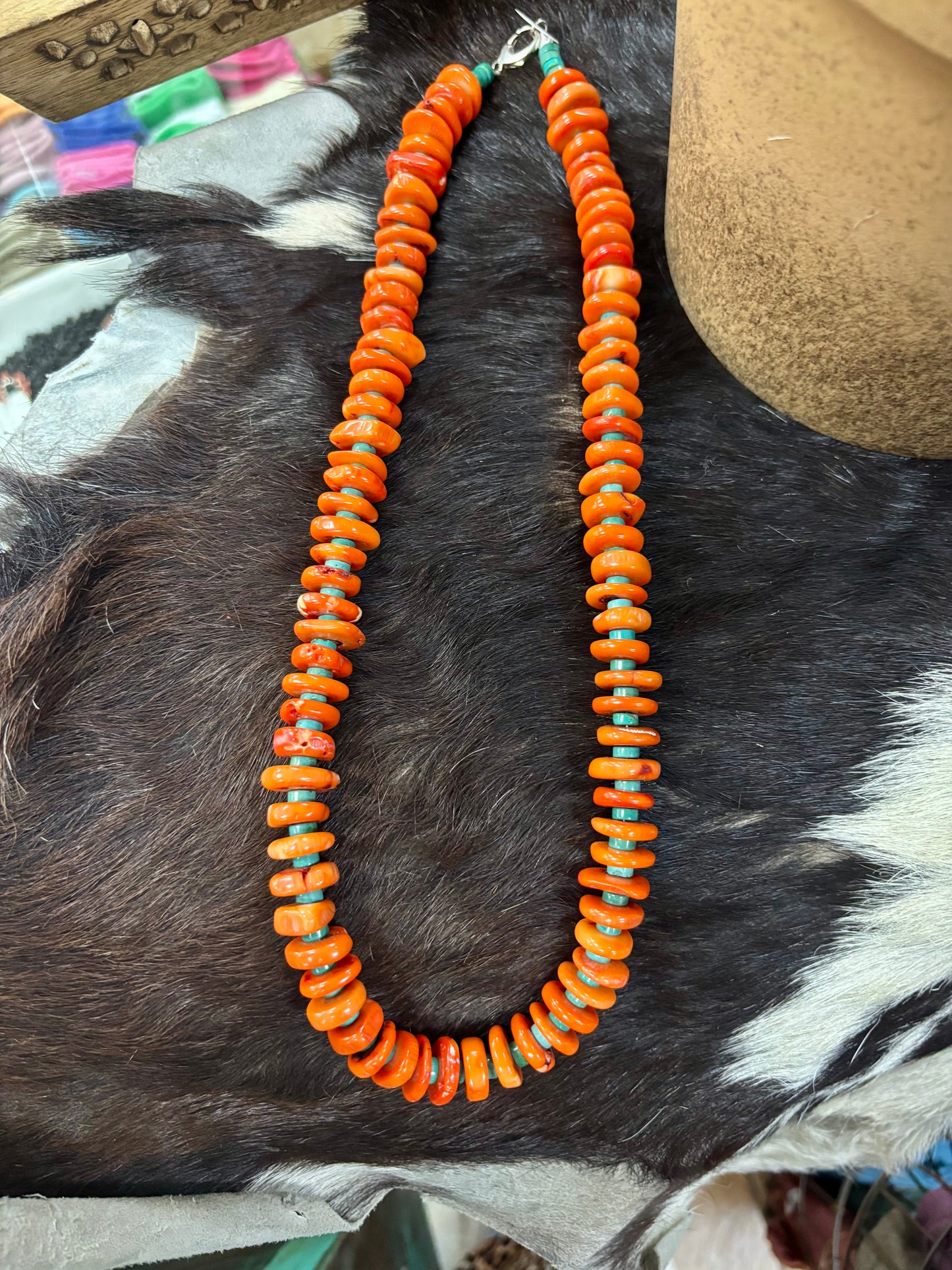 Coral & Turquoise Necklace
