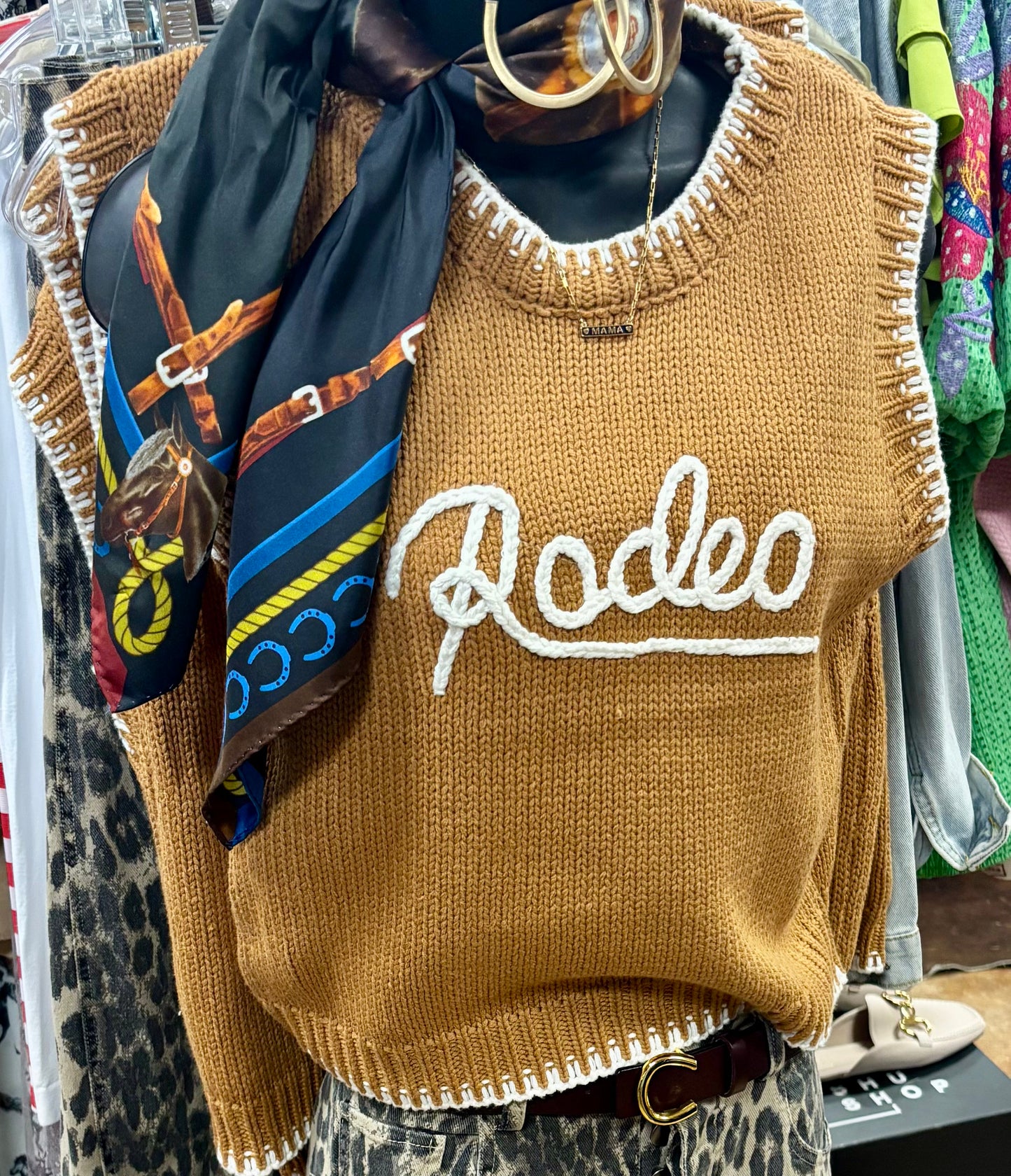 Rodeo Sleeveless Sweater