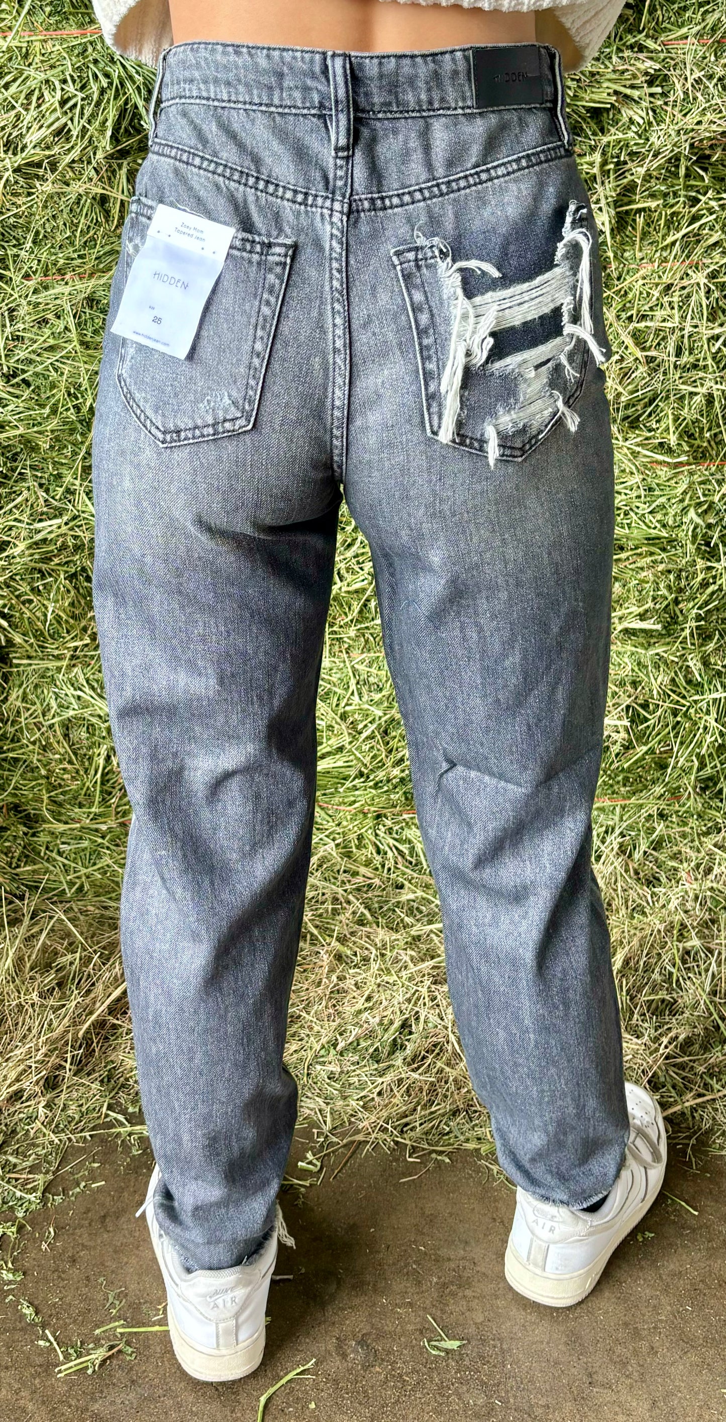 Hidden Zoey Mom Tapered Jeans
