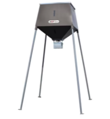 All Seasons 1000-lb Broadcast Feeder with Solar