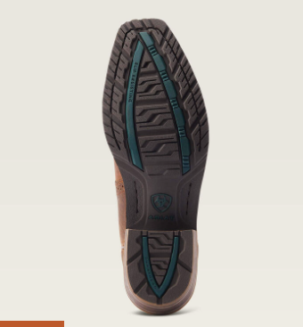 Men's Ariat Hybrid Roughstock Square Toe-Sorrel Crunch