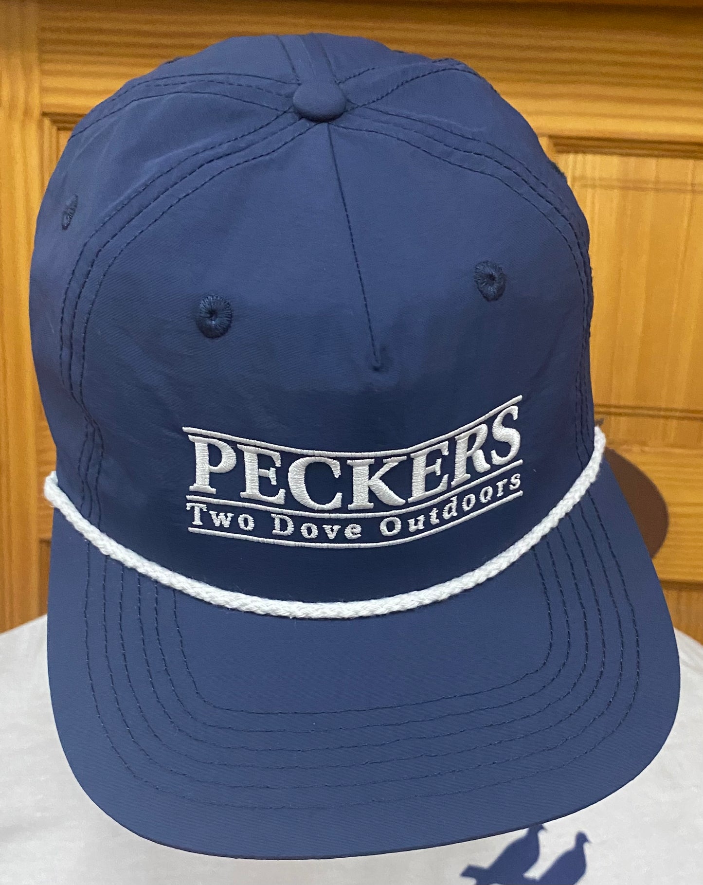 Two Dove Peckers rope cap