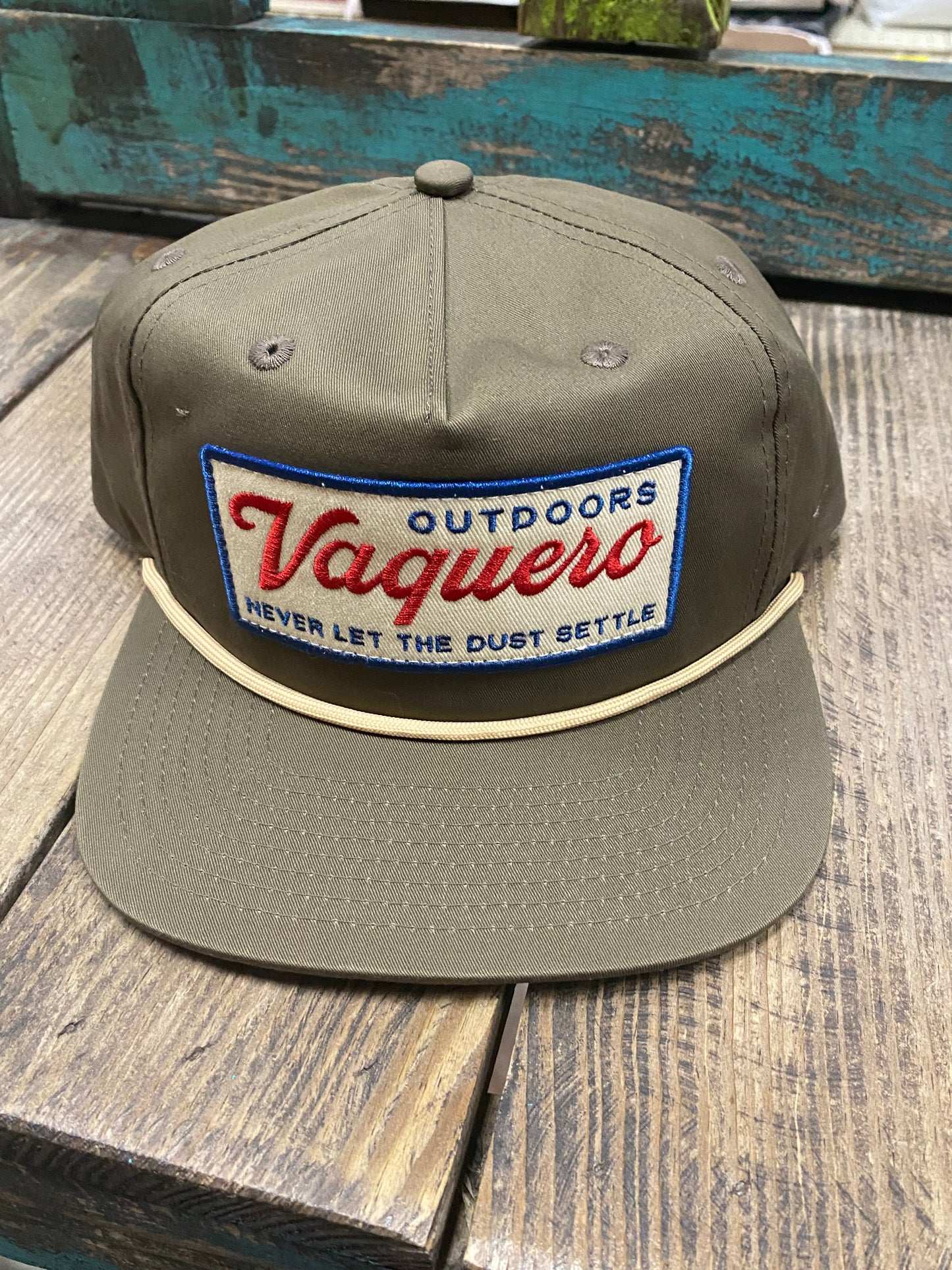 Vaquero outdoors retro rope cap