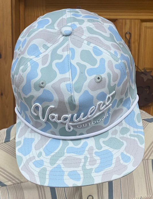 Vaquero outdoors script duck camo cap
