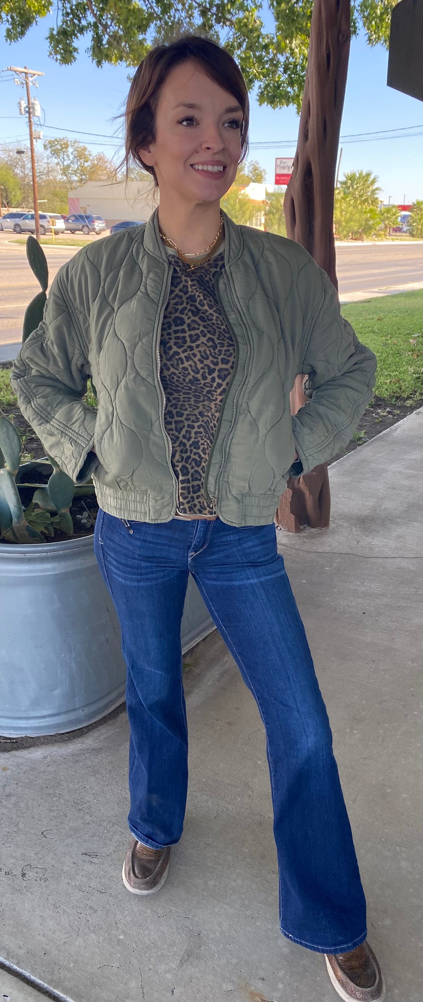 DJ-MAVERICK VETIVER JACKET