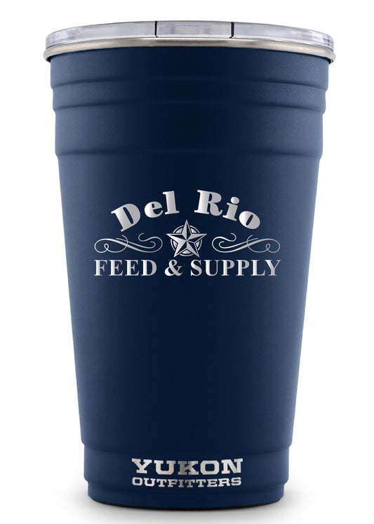 Del Rio Feed Custom Logo 20 oz Fiesta Cup