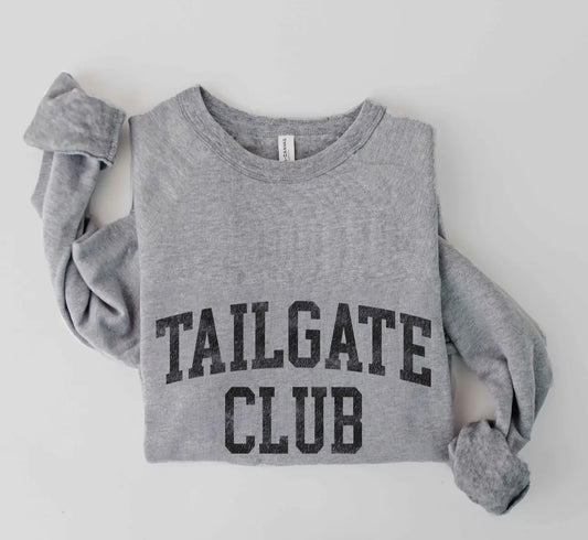 Grey Tailgate Club Sweatshirt