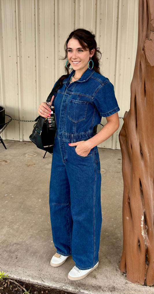 Denim Jumpsuit