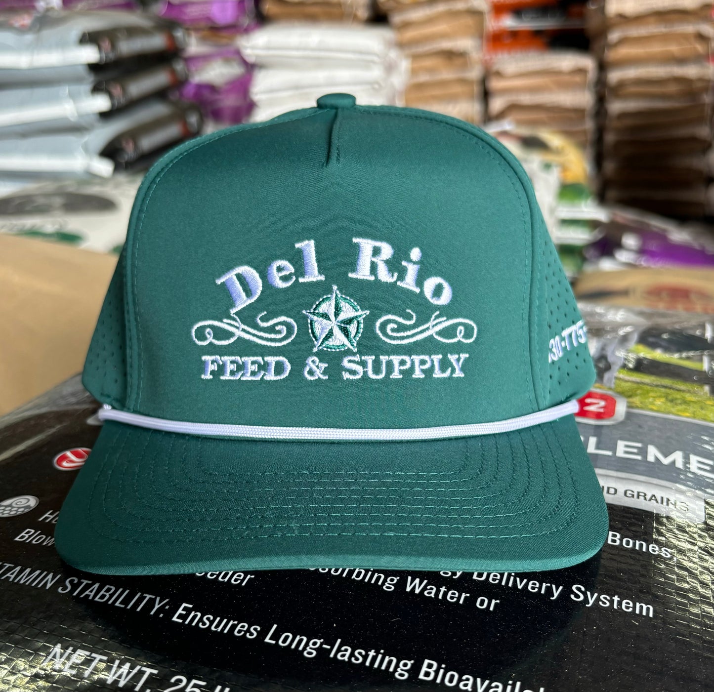 Del Rio Feed Rope Cap