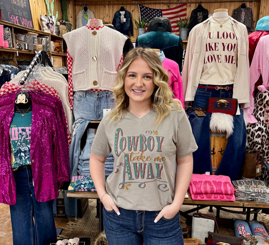 Cowboy Take Me Away Tee