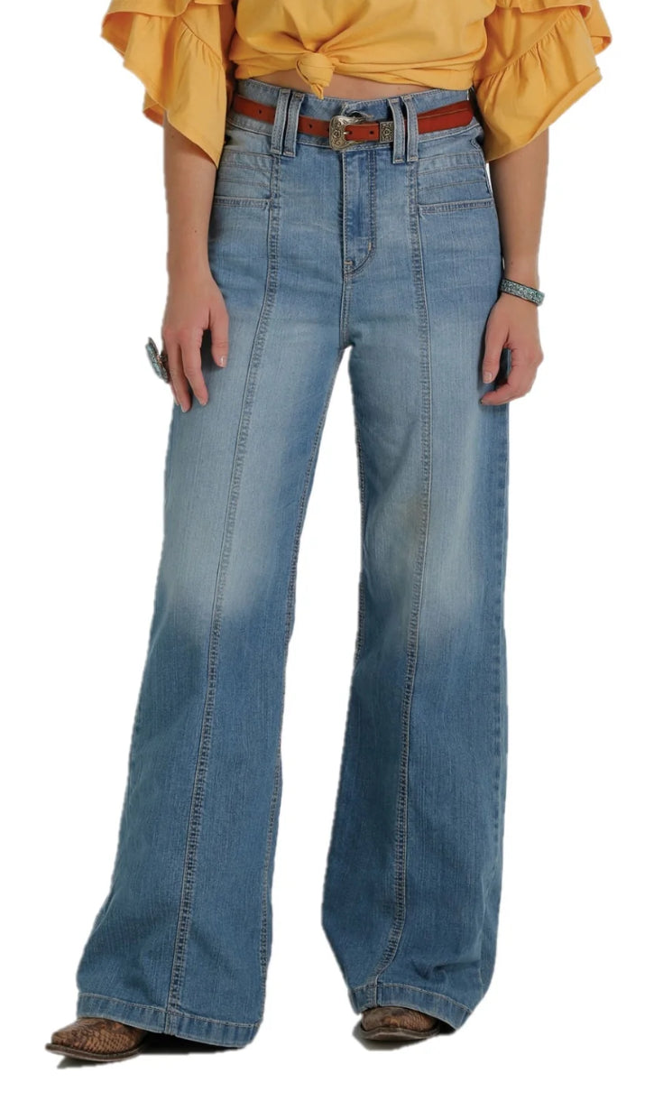 Cruel Girl Wide Leg Denim Jeans