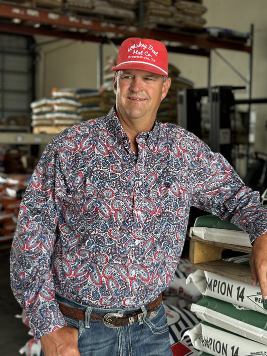 Cinch LS Paisley Shirt