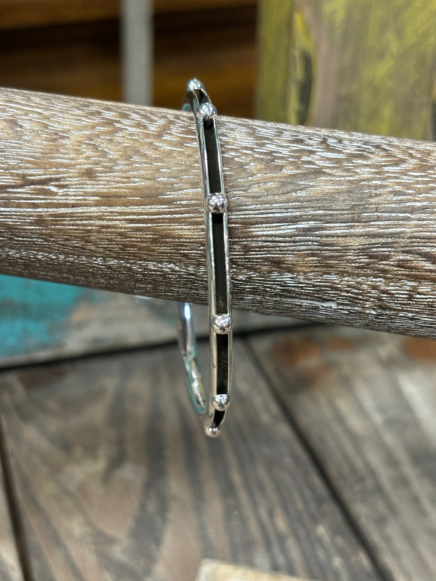 Sterling Silver Stacker Ball Bracelet