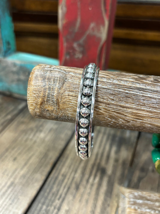 Sterling Silver Medium Ball Bracelet