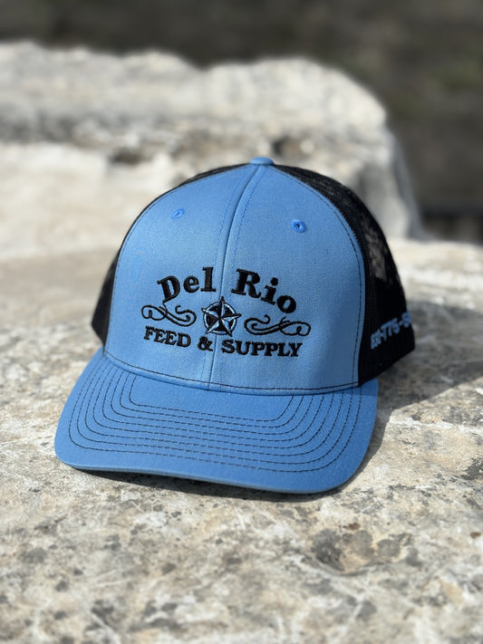 Del Rio Rams Caps Del Rio Feed & Supply Caps