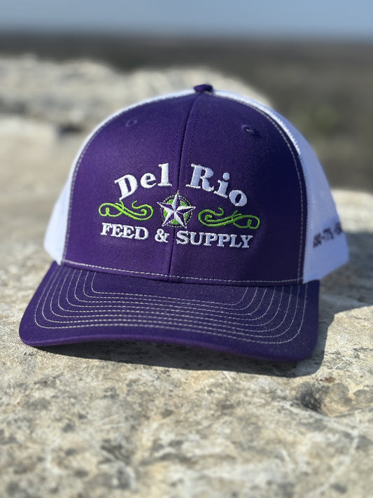 Del Rio Rams Caps Del Rio Feed & Supply Caps