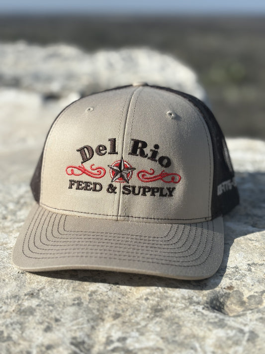 Del Rio Rams Caps Del Rio Feed & Supply Caps