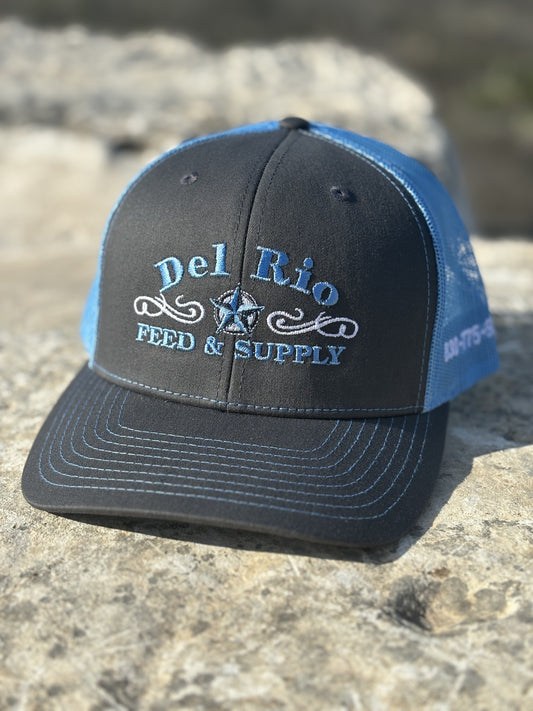 Del Rio Rams Caps Del Rio Feed & Supply Caps