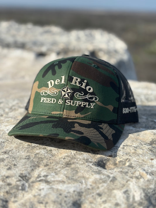 Del Rio Feed & Supply Logo Cap