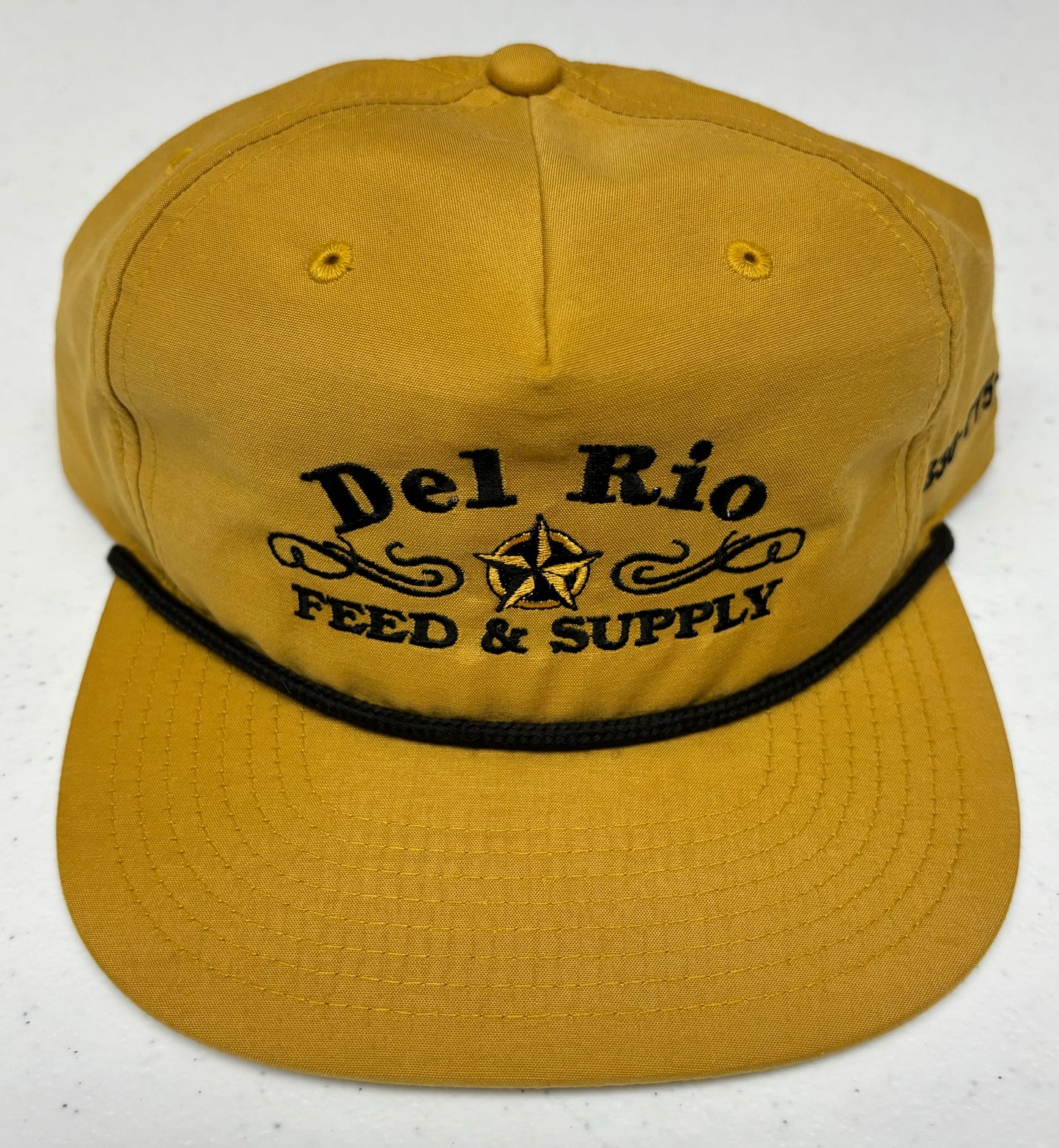 Del Rio Feed & Supply Logo Rope Cap