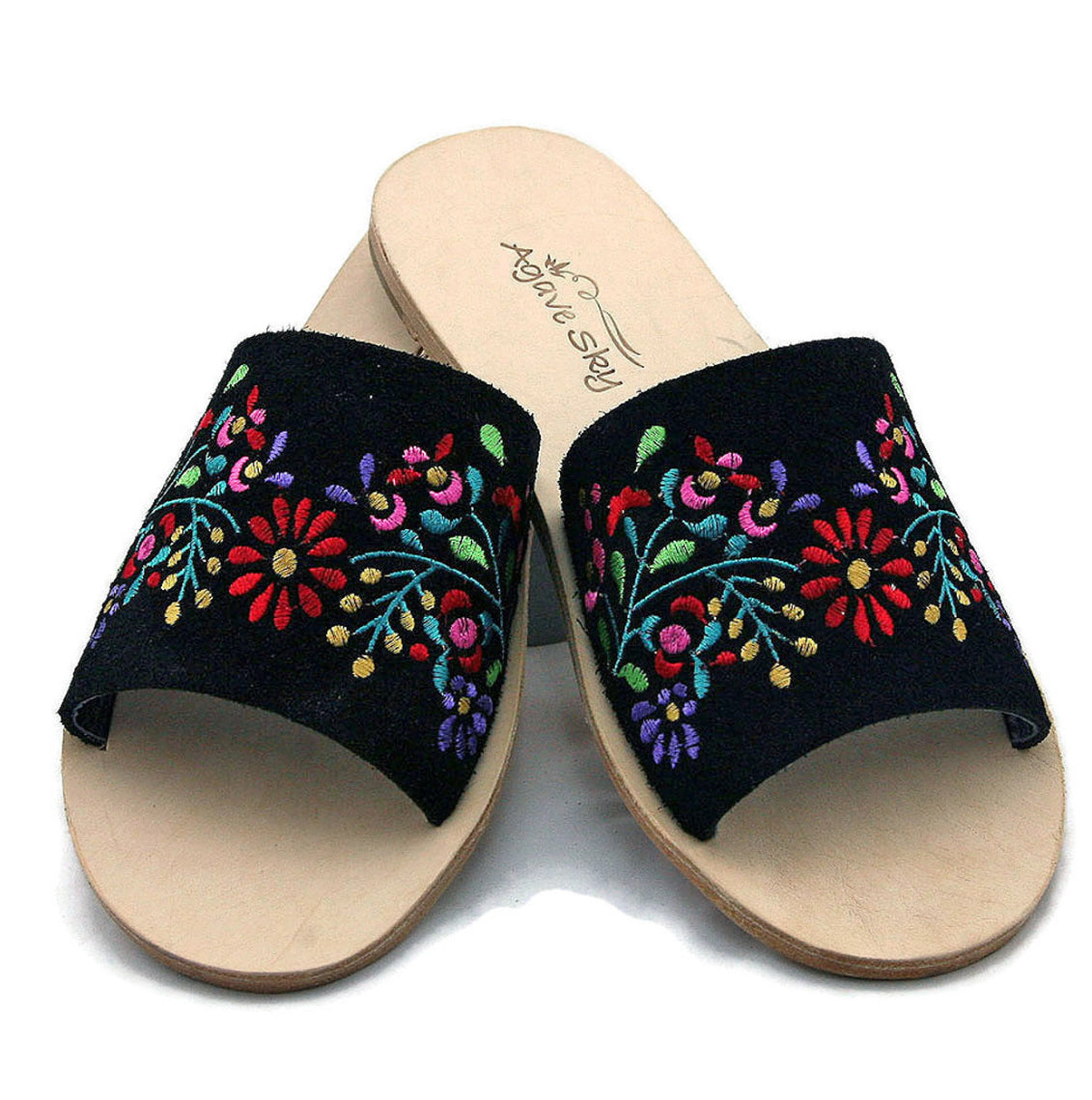 Agave Sky Floral Sandals