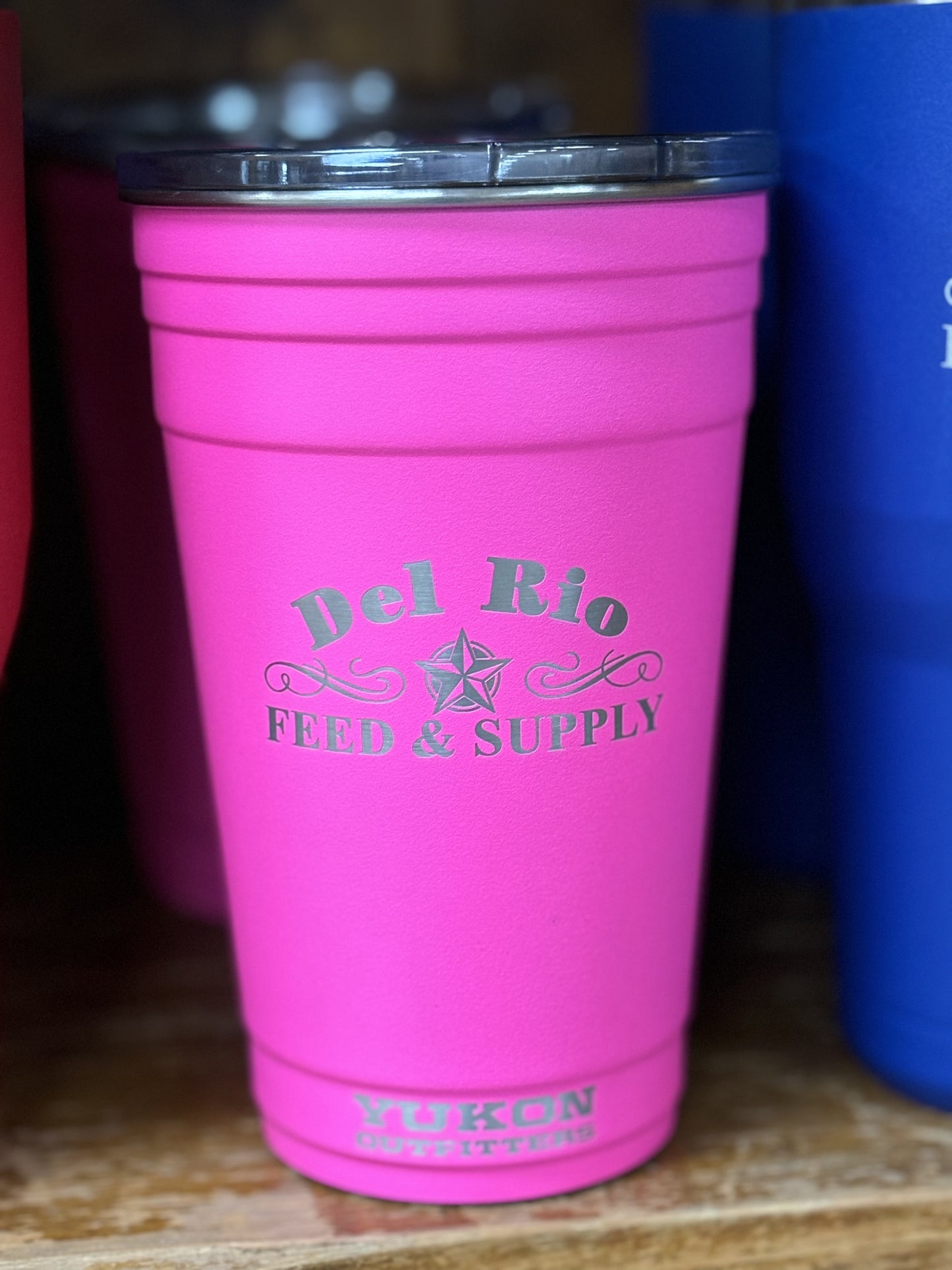 Del Rio Feed Custom Logo 20 oz Fiesta Cup