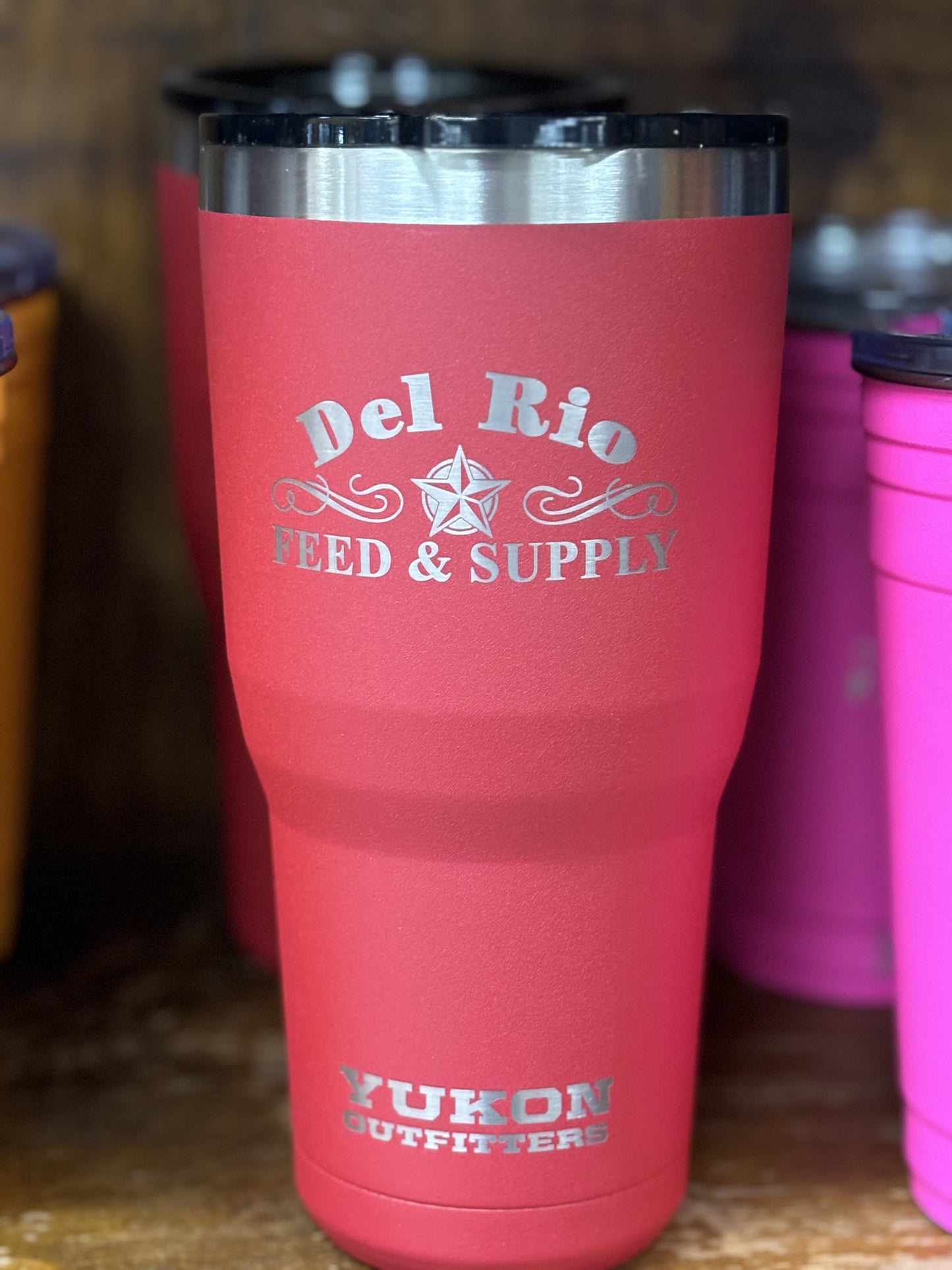 Del Rio Feed Custom Logo 30 oz Tumbler