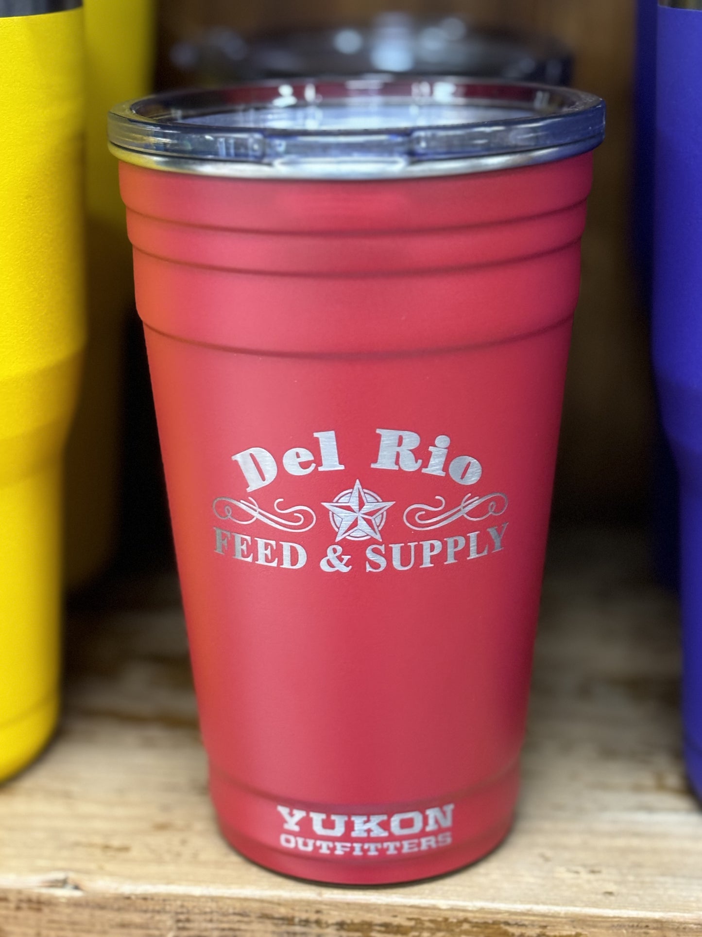 Del Rio Feed Custom Logo 20 oz Fiesta Cup