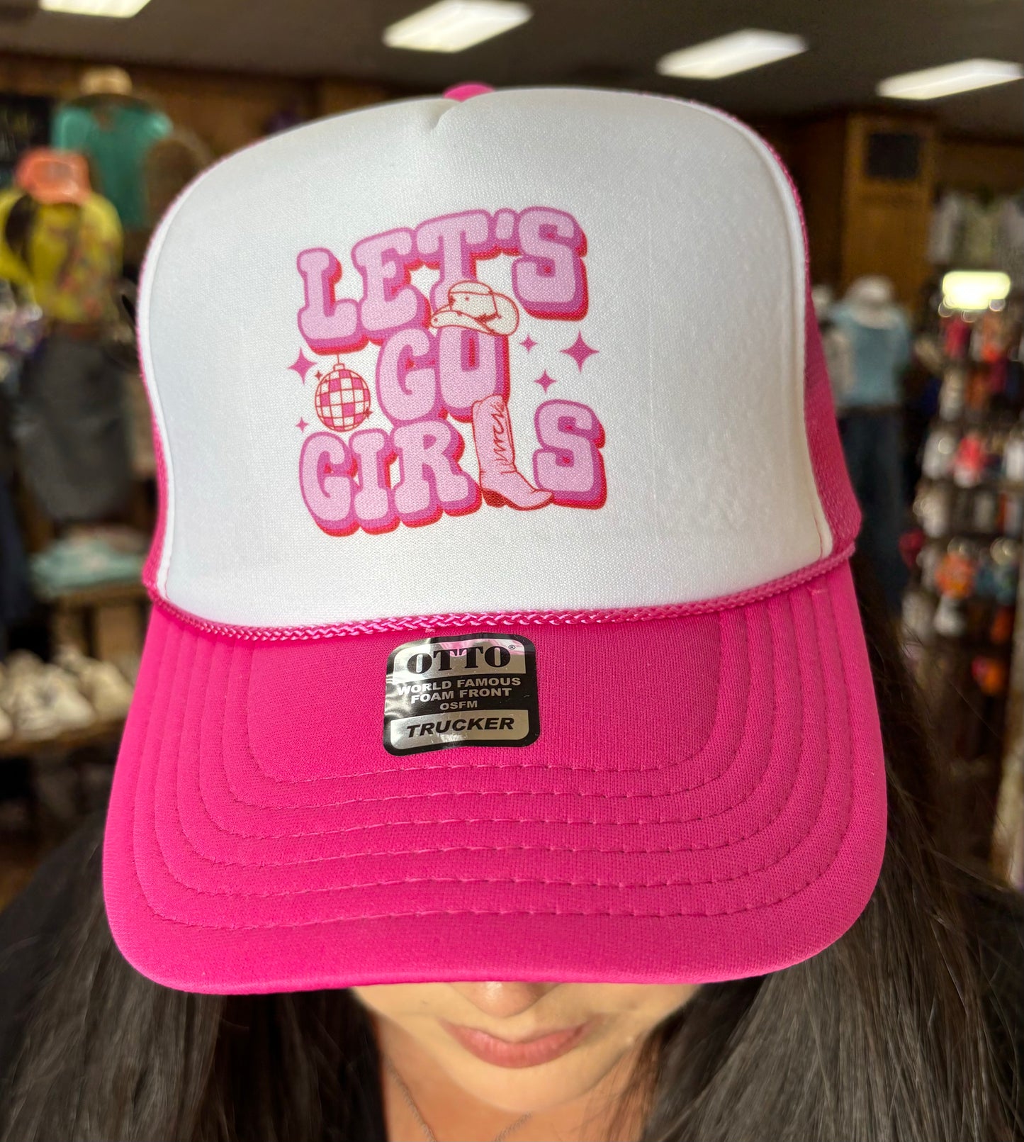 Let's Go Girls Trucker Cap