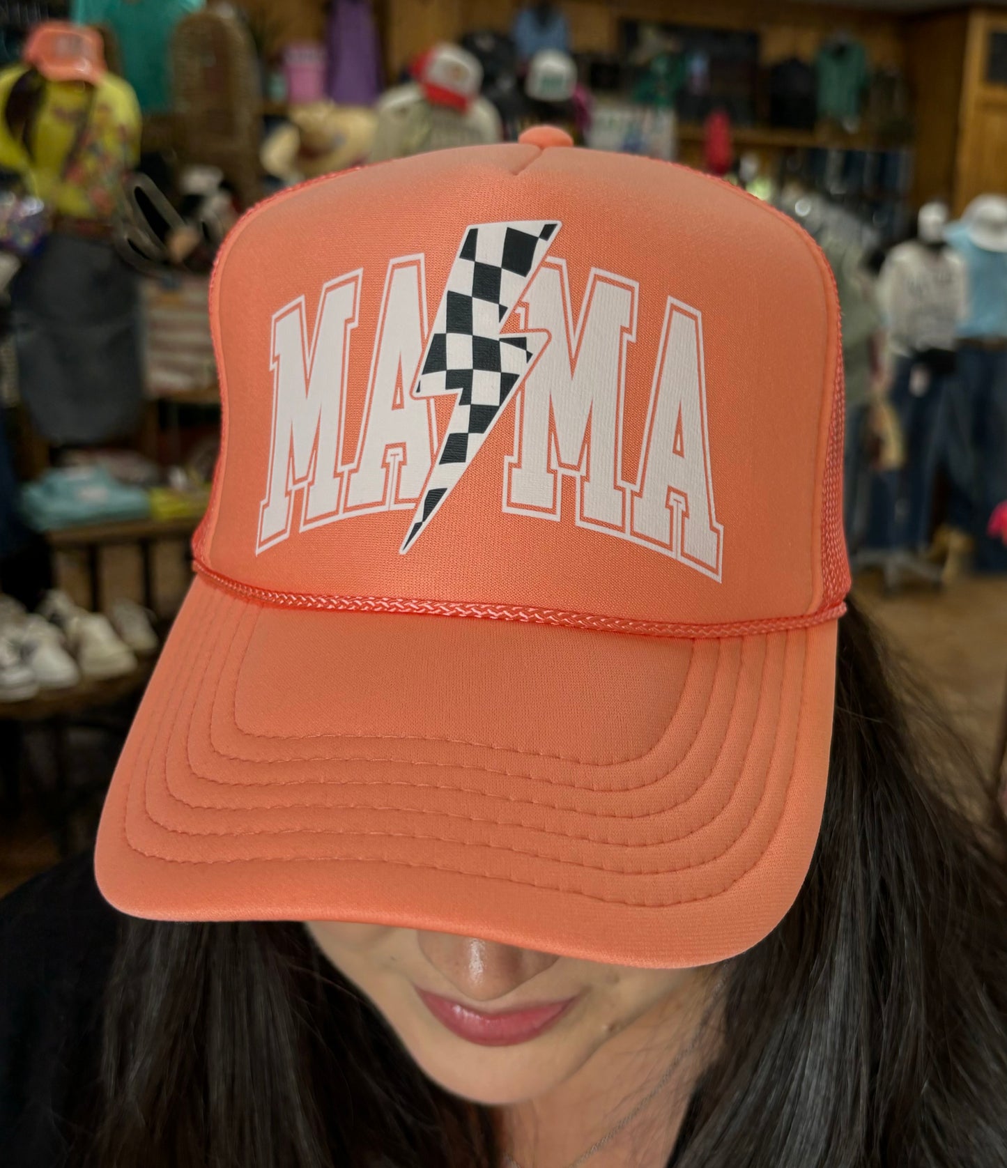 Mama Lightning Trucker Cap