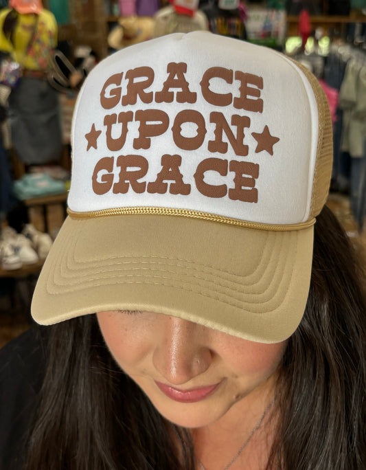 Grace Upon Grace Trucker Cap