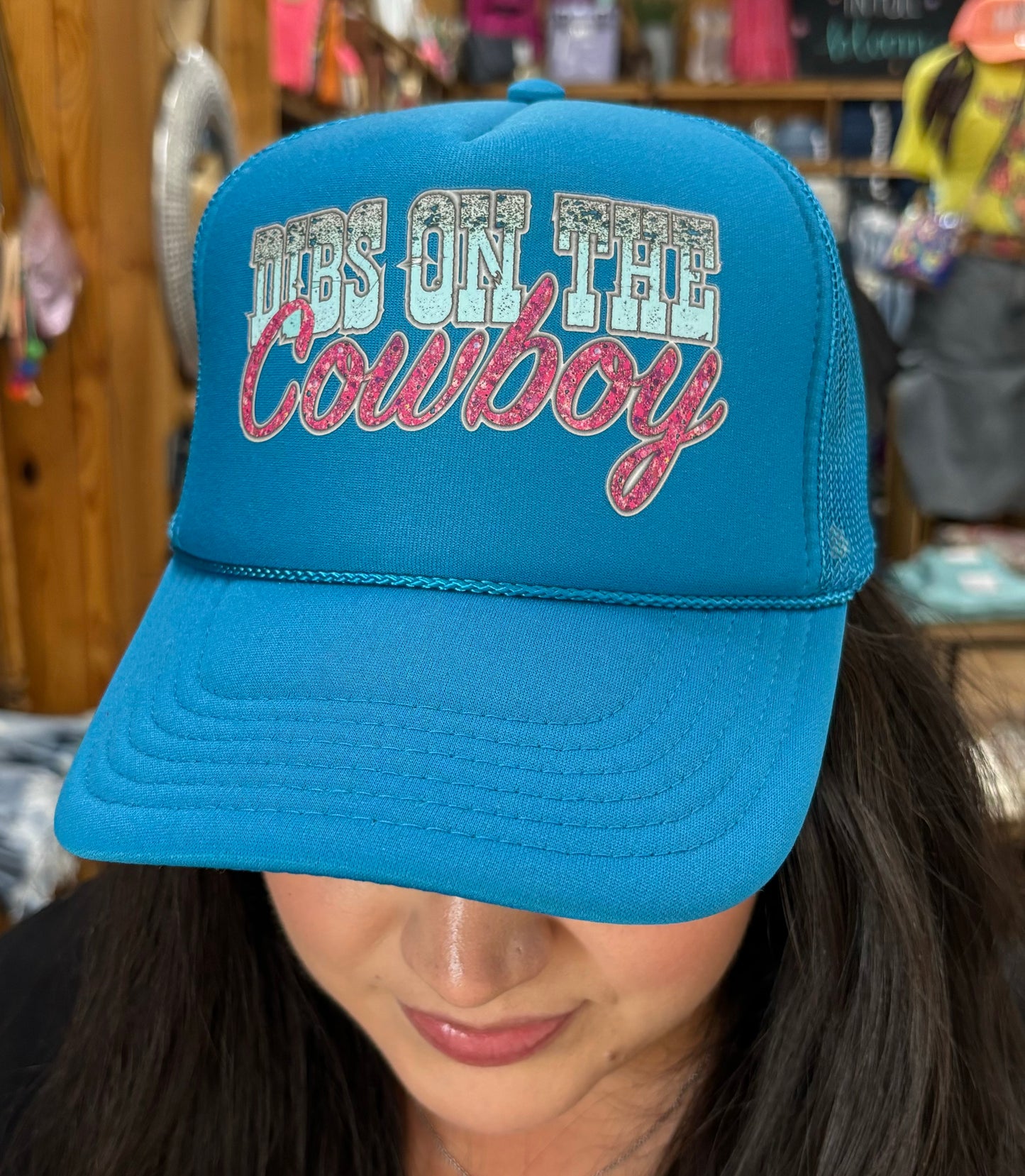 Dibs on the Cowboy Trucker Cap