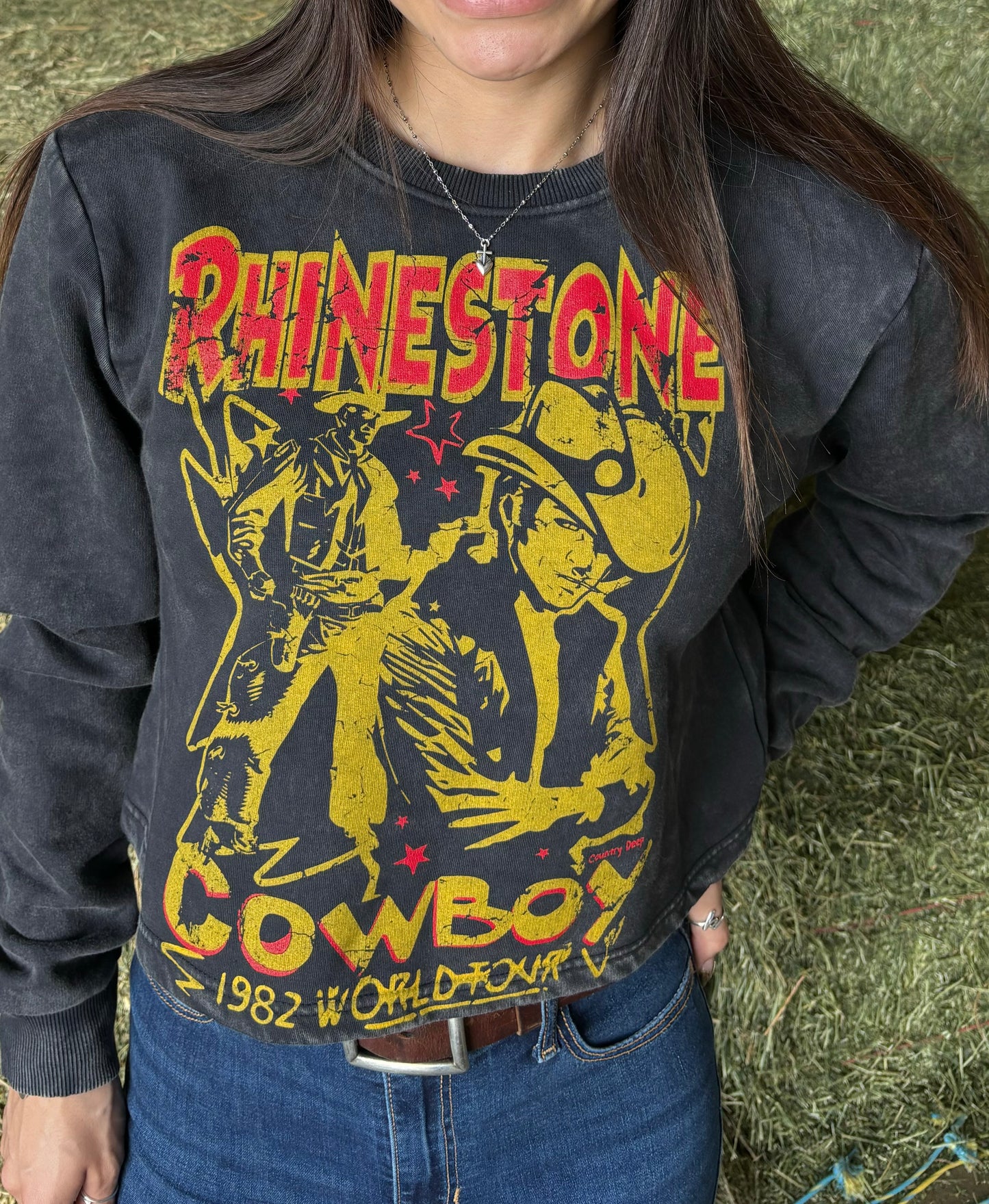 Rhinestone Cowboy Sweatshirt