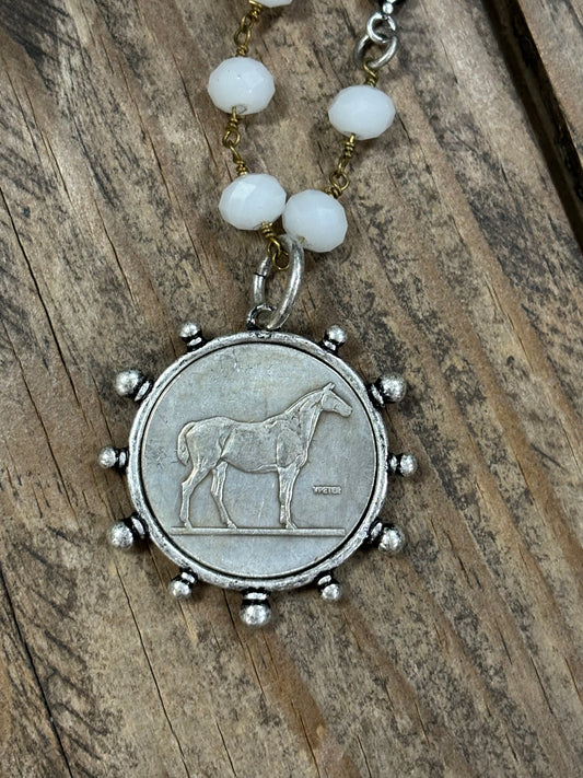 The White Horse Necklace