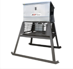 All Seasons 300-lb Stand & Fill Broadcast Feeder