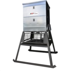 All Seasons 600-lb Stand & Fill Broadcast Feeder