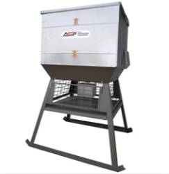 All Seasons 1000-lb Stand & Fill Broadcast Feeder