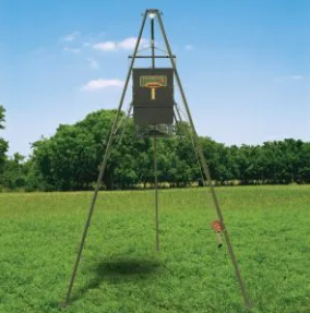 Texas Hunter 300-lb EZ Lift Tripod Deer Feeder System