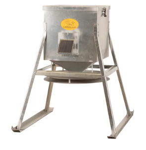 LAMCO 350-lb Low & Throw Corn Feeder