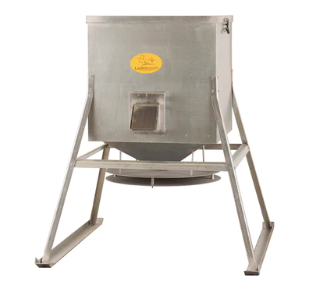 LAMCO 1000-lb Low & Throw Corn Feeder