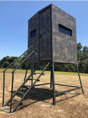 Atascosa Wildlife-Bushlan Outfitters Blind, 5x5 with 4ft Tower