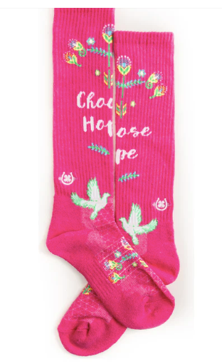 Lucky Chuck Choose Hope Socks