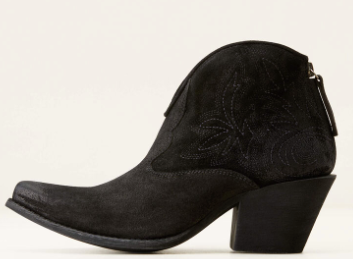 Women's Ariat Layla Bootie-Distressed Black