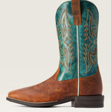 Men's Ariat Wild Thang Western Boot-Fiery Brown Crunch