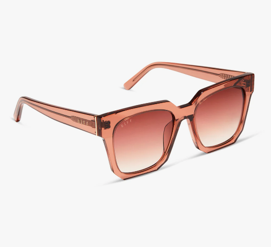 DIFF Ariana II Square Dusk Sunglasses